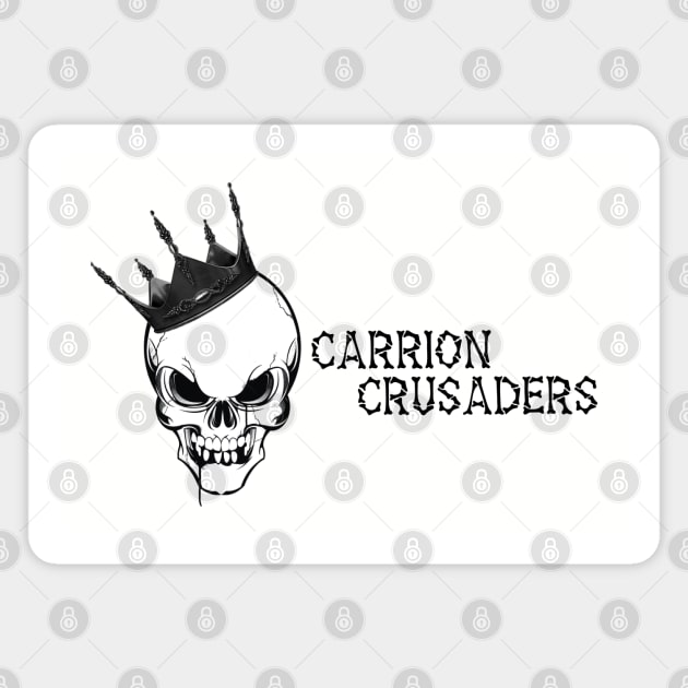 Carrion Crusaders Magnet by Die by the Sword Podcast